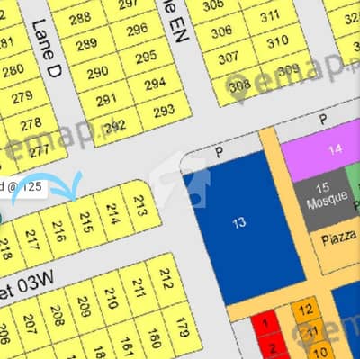 DHA CITY KARACHI Sector 10-C 500 sq yards 3rd to corner single belt