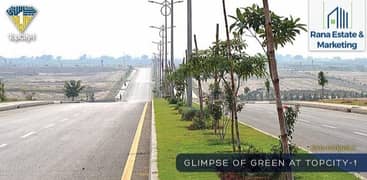 ٹاپ سٹی 1 - بلاک بی ٹاپ سٹی 1,اسلام آباد میں 1 کنال رہائشی پلاٹ 2.69 کروڑ میں برائے فروخت۔