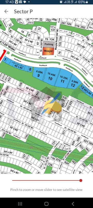BTR PH 8 Sector P Investor Rate 20 Marla Price Men Kanal Sold Higheted Plot For Sell It Possession Able R Easy Iterance Pu Paid Rady Constr 7km From Gt Road Plot Meeting And Agreement With Owner Possible Ideal For Home And Investment Purpose