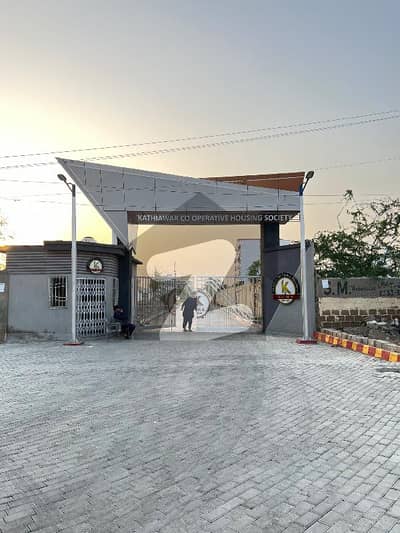 کاٹھیاور سوسائٹی گلشنِ اقبال ٹاؤن,کراچی میں 10 مرلہ رہائشی پلاٹ 2.1 کروڑ میں برائے فروخت۔
