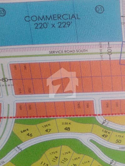 Faisal hills block B 50*90 plot available for sale just in 1,2000000