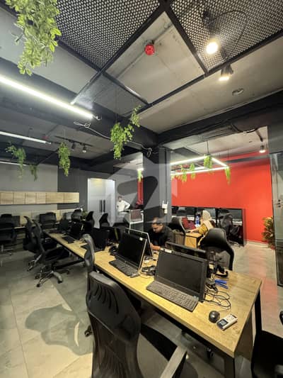 Fully Furnished Office Available For Rent In Gulberg Near Main Boulevard