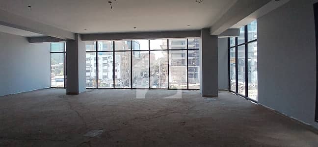 brand new building 4835 sqfts office available for rent at sahra e faisal