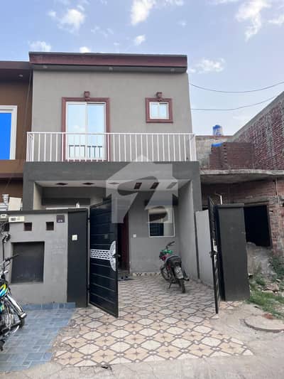 3.5 Brand New Facing Park House For Sell Eden Abad Paine Avenue Road Lahore