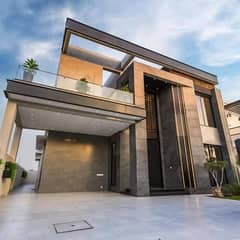 100% Original Available Eyes Catching 1 Kanal House 1 Kanal Lawn Brand New Top Class House In Dha Phase 6