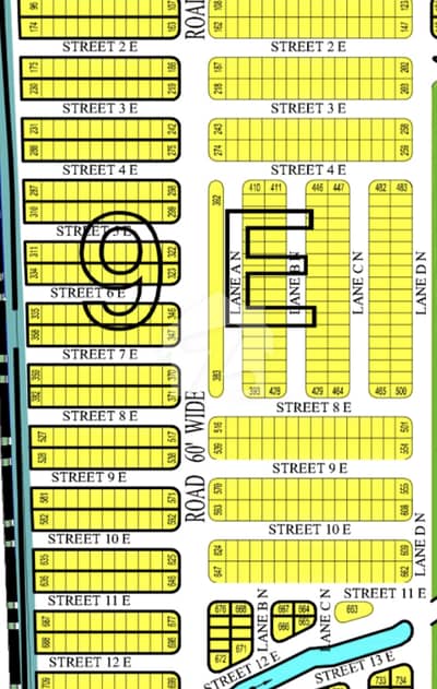 125 Yards Residential Plot For Sale In DHA City Karachi Sector 9-E