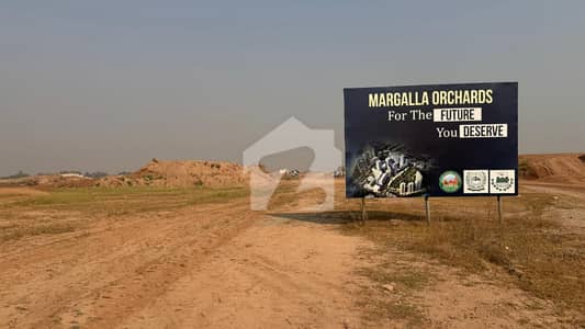 14 Marla (40x80) Block-A Plot For Sale In DHA Margalla Orchards Park Road Islamabad