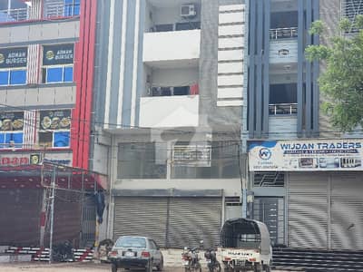 Shop For Rent In Diamond City Karachi Main 150fit Road. with Basement, , Mezzanine floor