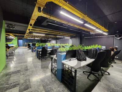 1 kanal Furnished Office available for Rent
