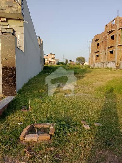 E-18 Health Enclave Islamabad Corner Residential Plot Surrounded by houses