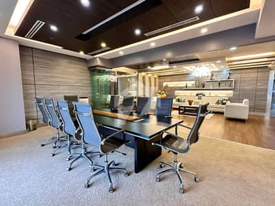 210 Seats Fully Furnished Office Rent Space Available For BPO Software House IT Companies Near Main Murree Road Near Shamsabad best location
