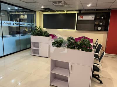 62-75 Seats Fully Furnished Office Rent Space Available For BPO Software House IT Companies Main Murree Road Best Location