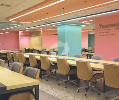 80 Seats 24 Hours Fully Furnished Office Rent Space Available For BPO Software House IT Companies Main Sadar