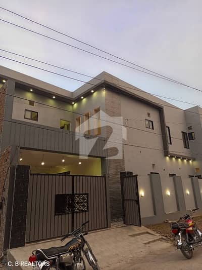 7 Marla 2 Storey Brand New Corner House For Sale In TNT Colony Satyana Road Faisalabad