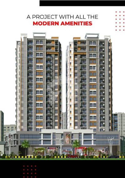Flats Available On Booking Easy Installment Plan Nazimabad Al Reef Twin Tower
