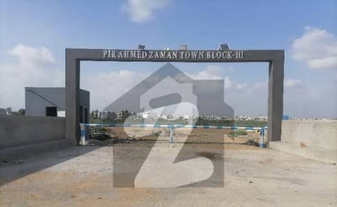 Residential Plot Of 120 Square Yards Is Available For Sale In Pir Ahmed Zaman Town - Block 3