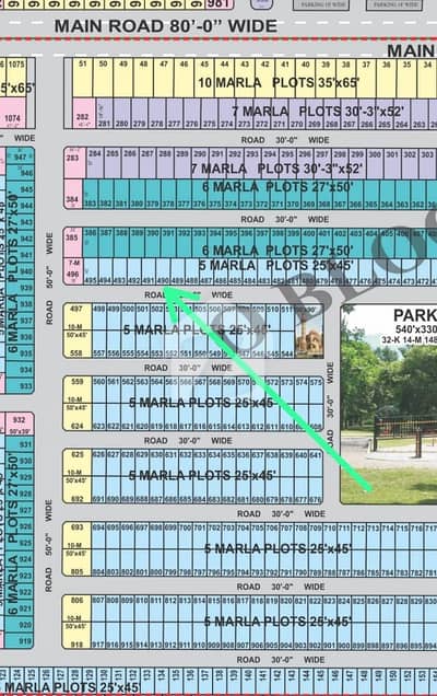 Beautiful 5 Marla Plot Available