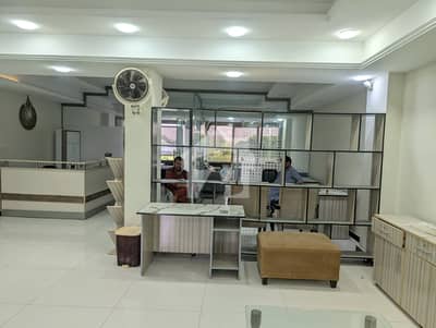 1500 SQFT Fully Furnished Office Space Available For Rent In Blue Area, Islamabad. prime location