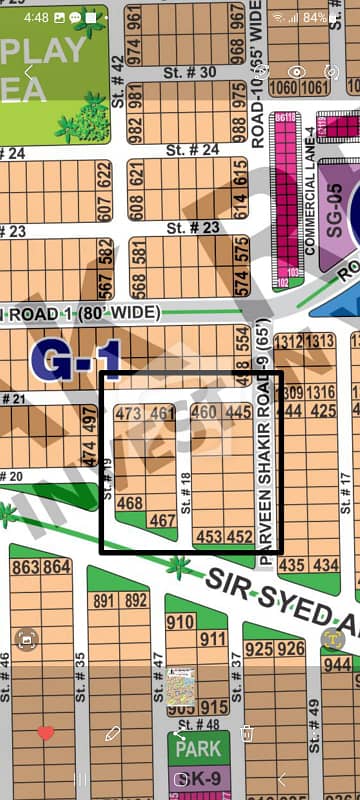 SEC G DIRECT APPROACH TO 150FT ROAD
