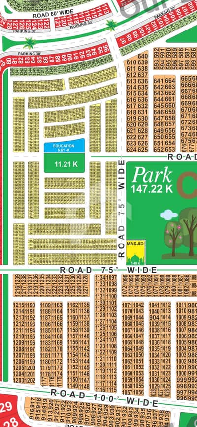 CC Block 5 Marla Plot For Sale Good Location Reasonable Prices