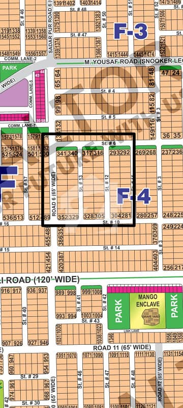SEC F NEXT O CORNER PLOT FOR SALE