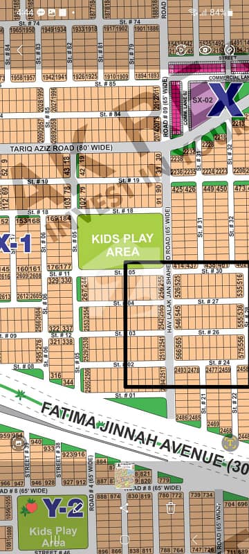 SEC X CORNER VERY GOOD PRICE PLOT FOR SALE