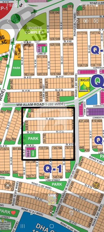Sector Very Good Location Plot Near To Park And Masjid