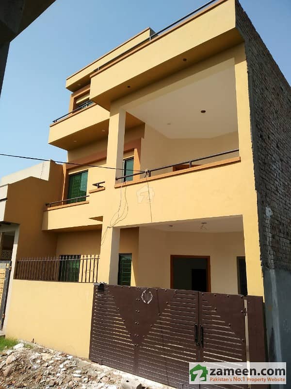 5 Marla Double Unit House For Sale In Saleh Street Akram Road Bani Gala