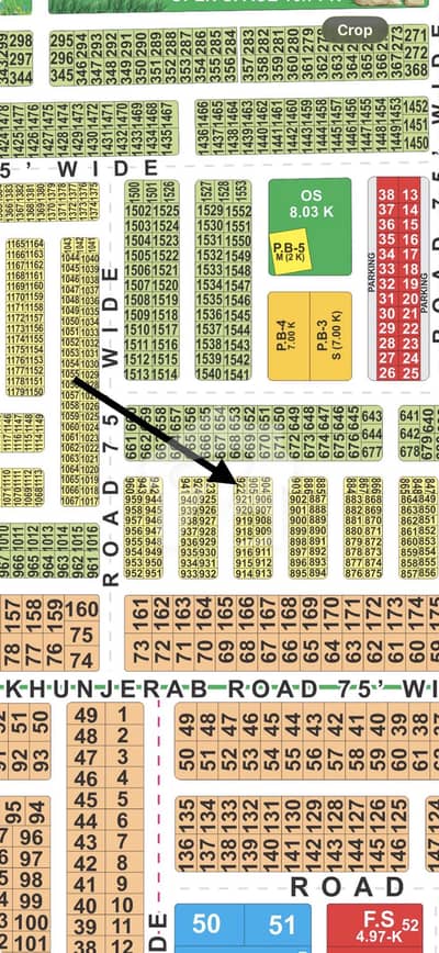 Corner Plot Direct Access 75 Feet Road Near Cricket Stadium Possession Plot For Sale In C Block Jinnah Sector Lda City Lahore