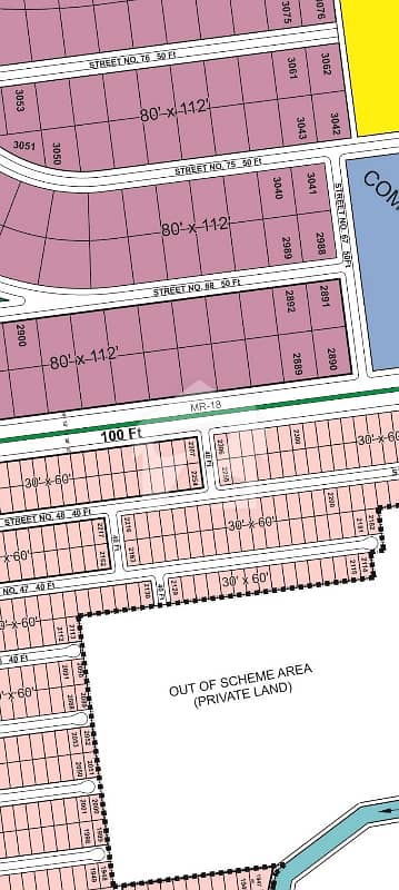 8 Marla MDR Plot Block G Multi Garden B-17 For Sale