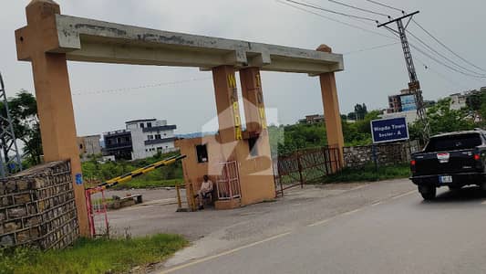 5 Marla (25x50) Best Location Plot In Block A, Wapda Town Islamabad