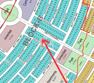 1 Kanal Block B Plot For Sale In DHA Margalla Orchards Islamabad