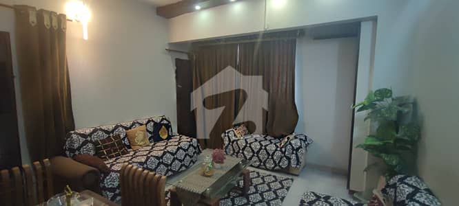 2 Bed Lounge Leased 3rd Floor Flat For Sale At Nazimabad