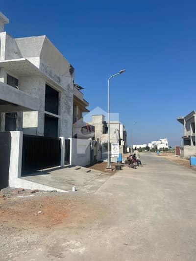 10 Marla Beautiful Modern Style Grey Structure For Sale