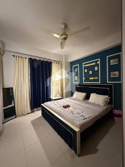 One Bedroom Apartment For Rent Available Gulbug Green Islamabad Full Furnished Apartment