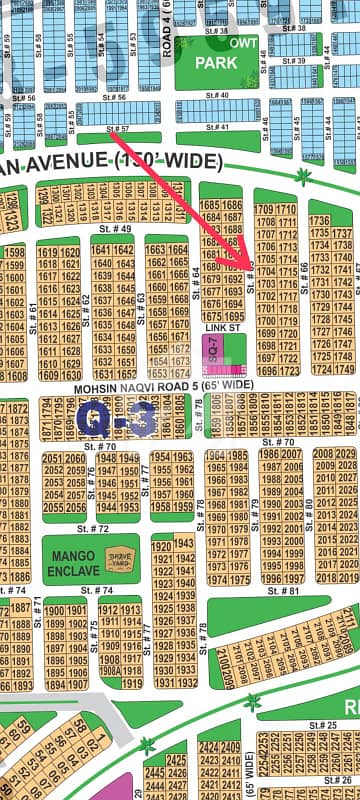 1 Kanal Plot in DHA-M On Cheap Price For Sale