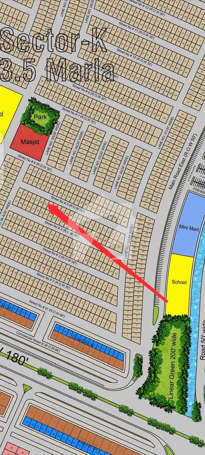 Capital Smart City 3.5 Marla Plot For Sale Capital Smart City 3.5 Marla Plot For Sale