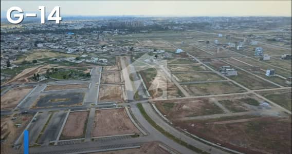 جی ۔ 14/2 جی ۔ 14,اسلام آباد میں 1 کنال رہائشی پلاٹ 4.5 کروڑ میں برائے فروخت۔