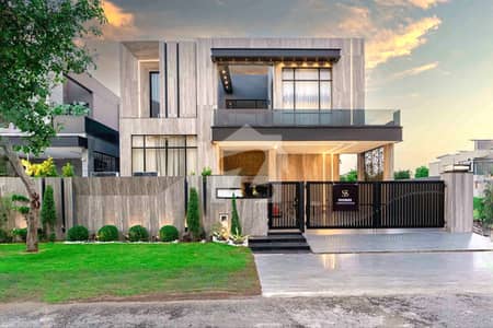 1 Kanal Top Quality Build Luxurious Beautiful Modern Design Villa With Basement For Sale In DHA Lahore Phase 7 Prime Location