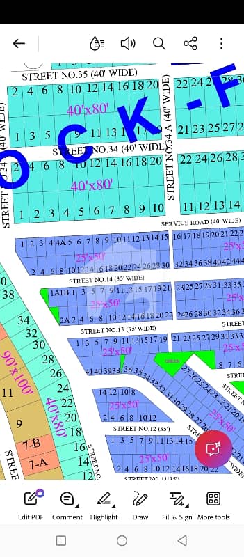 Corner Solid Plot In Block F
