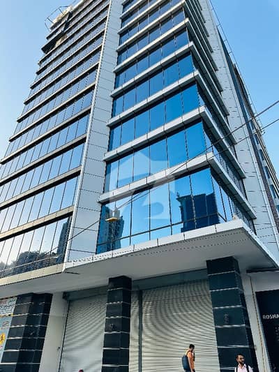 Prime Location Commercial Office Space On Rent At Shaheed E Milit Road
