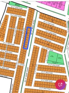 40 FEET ROAD FACING PLOT FOR SALE AT GOLD BLOCK NTR-01