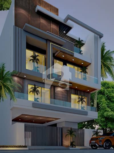 Brand New 300 Sq Yards Ground Floor Portion Available For Sale.