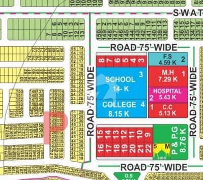 Marla Residential Plot for Sale Block P, Jinnah Sector, LDA City Lahore