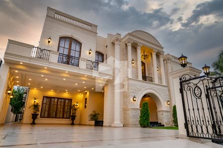 2 Kanal Brand New Luxury Ultra Spanish Design Most Beautiful Full Basement Fully Furnished Home Theater Swimming Pool Bungalow For Sale at Prime Location of DHA Lahore Near To Park Masjid & Commercial Market