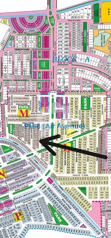 10 Marla Residential Plot for Sale DHA Phase 8 Ex Air Avenue, Lahore