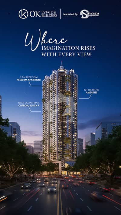 5 SKY TOWER BY SAWERA | PREMIUM LIVING CURATED BY OK ESTATE & BUILDERS