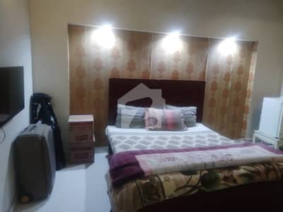 Furnished Bedroom With Attached Bath Available For Rent In Dha Phase 5.