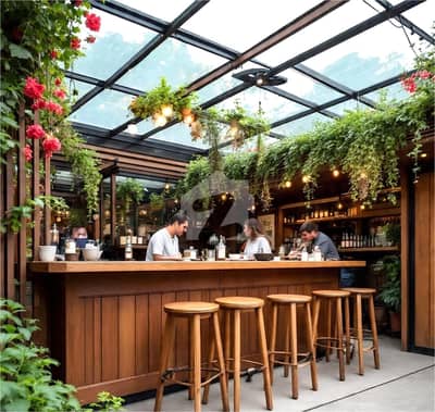 4000 Sqft Top Location Ready Cafe With Roof Top In F6 Available For Rent 2000 Sqft Indoor 2000 Sqft Outdoor