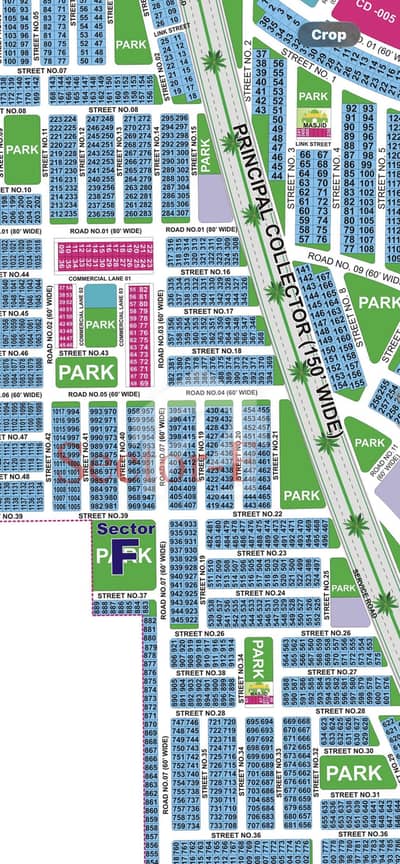 South Open Pair Plot Nearest from Park